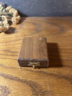 Vintage Made In Spain Wooden Pocket Compass Diptych Sundial Replica