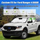 6pcs Full Window Sun Shade Custom Fit For Ford Ranger 4door Accessories 2019-202