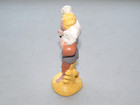 Vintage Atlantic Mold Nativity Boy W  lamb Ceramic Painted 6 3 4  Figurine
