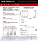 New Ultra Precision  High Quality Uct 10 Mhz Double Oven Ocxo Crystal Oscillator