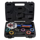 Hydraulic A c Hose Crimper With 7 Dies Handheld Hydraulic Hose Crimping Tool Us