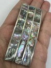 Silver Abalone Mexico Barrette 3 5 
