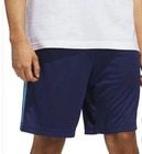 Adidas Men s 3 Stripe Shorts  Navy blue  Size L