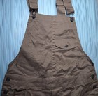 Asos Men   s Khaki Short Overalls W30 Utility Style Adjustable Straps Chino 