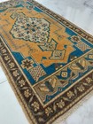 1900s Blue Antique Rug  Handmade Special Production Rug Free Ship Rug