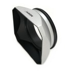 Silver Square Camera Lens Hood For Sony Fujifilm Olympus 37 39 40 5 46 49 52 Mm