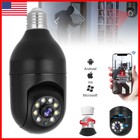360   1080p Ip E27 Light Bulb Camera Wi-fi Ir Night Smart Home Wireless Security