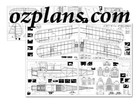 Giant 1 4 Rc Model Airplane Plans Printed Stampe Sv4b Biplane Trainer 82  In Ws