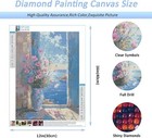 Vase Flower Diamond Painting Kits For Adults  Diamond Art Kits Full Drill Diamon
