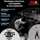 Boxing Resistance Bands For Mma Martial Arts Training Black Color 