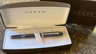 Cross  Townsend Deep Blue Lacquer Selectip Rollerball Pen Beautiful Color W box