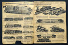 1960 Vintage Lionel Model Railroad Layout Train Car Engine   Accessory Catalog