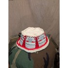 Vtg Budweiser Crochet Hat 