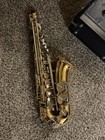 Jupiter Cas-70ii Alto Saxophone Gold Lacquer W  Selmer C  Mouthpiece   Hard Case