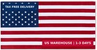 American Flag Beach Towel 30x60 Cotton Usa Patriotic Pool Bath Quick Dry Soft