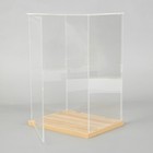 Figure Doll Clear Display Case Collectible Cabinet Dustproof Acrylic Box Us