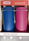 New  Thermos Stainless Steel 18oz Travel Tumbler  2-pack