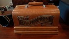 Columbia Phonograph The Graphophone Cylinder Record Player  Model B  eagle  Lot