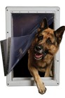Ideal Pet Designer Series Ruff Weather 15 X 23 5 Super Large Pet Door 120lb Wall