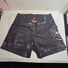 Men s Reebok Authentic  ufc Gladiator Trunk Short Black Medium 32  New With Tags