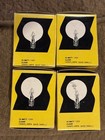Satco - 4-pack - S3821  15 Watt Candelabra Base  small  - Clear Light Bulbs 120v