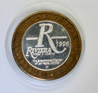 Riviera Casino Comedy Club Limited Ten Dollar Gaming Token  999 Fine Silver 1996