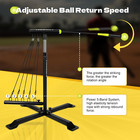Baseball Softball Swing Trainer  Baseball Training Equipment  Includes 5 Elastic