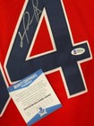 David Ortiz Signed Autographed Red Jersey Beckett Coa