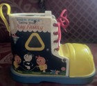 Fisher Price Lacing Shoe Play Family  136  Vtg 1965  6 Figures Good Pre-owned   