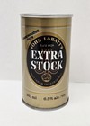 Vintage John Labatt s Extra Stock Empty Push Top Beer Can