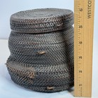 Ifugao Philippines Ulbong Gorbun Rattan Lidded Rice Basket Tribal Handwoven
