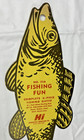 Horrocks-ibbotson Co  Cardboard Advertising For No 111a Fishing Kit 17  Vintage