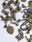 Bulk 1 Pound Tribal Findings Vintage Kuchi Tribal Jewelry Components  18032 