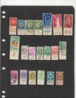 Israel Collection On 5 Stockpages Mnh And Used 1940 To Modern Tabs Blocks Single