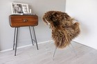 Genuine Rare Single Icelandic Sheepskin Rug   Natural Long Wool Rug   Sir48 Us