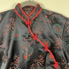 Women s Cheong-sam Chinese Traditional Black Red Green Unique Embroidered Dress
