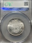 1937 Canada Specimen Matte Half Dollar 50c Cacg Sp64  Stunning Toner Cac Tough 