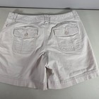 Eddie Bauer Chino Shorts Womens Size 8 Beige Casual Summer Wear