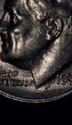1985 P Mint Mark-10 Cent Dime Off Center Struck double 8 