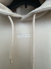 Lane Seven Beige    bulls    Embroidered Hoodie     Size L Timeless