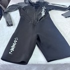 Dive And Sail Shorty Wetsuit Men   s Sz L Long Sleeve Black And Gray