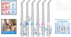 Portable Water Flosser Replacement Tips - 6 Classic Jet Tips For Waterpik Models