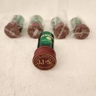New Set-jameson Irish Whiskey Shot Glasses     Green W  Red Base     Barware Collec
