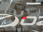 Ozone Big Beanbag Chair With Ozone Print And Logo - Grey Color  No Filling