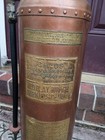  Antique Childs Foamite Fire Extinguisher Copper And Brass  empty 