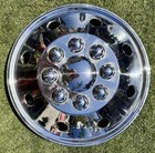Complete Set Of Six Original Oem Gmc Motorhome 16    Aluminum Wheel Covers 