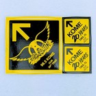 Vintage 1993 Kome 98 5 Fm Radio Station Sticker Original Backing Aerosmith Promo