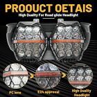 Dot 240w Led Double Headlight High Low Beam Waterproof For Road Glide 2015-2023 