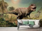 3d Dinosaur Jungle Jurassic Era Self-adhesive Removable Wallpaper Murals