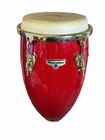 Latin Percussion Lp Matador 11    Wood Conga  - Red gold Tone